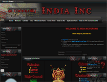 Tablet Screenshot of indiaincrs.com